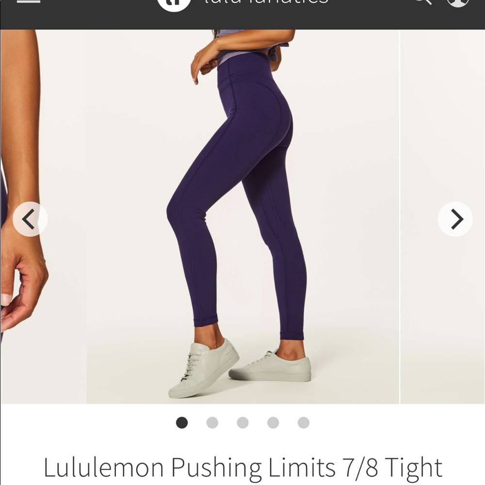 Lululemon Pushing Limit Tights